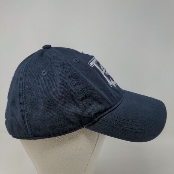 Cap America Men's Slideback Hat Blue Embroidered PS Logo Adjustable - Picture 4 of 7